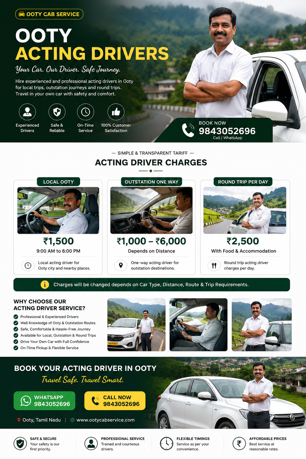 best drivers in ooty